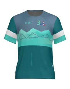 T-shirt Flash 3 Montées Celeste