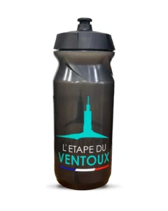 Bidon l'Etape du Ventoux - Noir transparent & Vert CELESTE 650ml